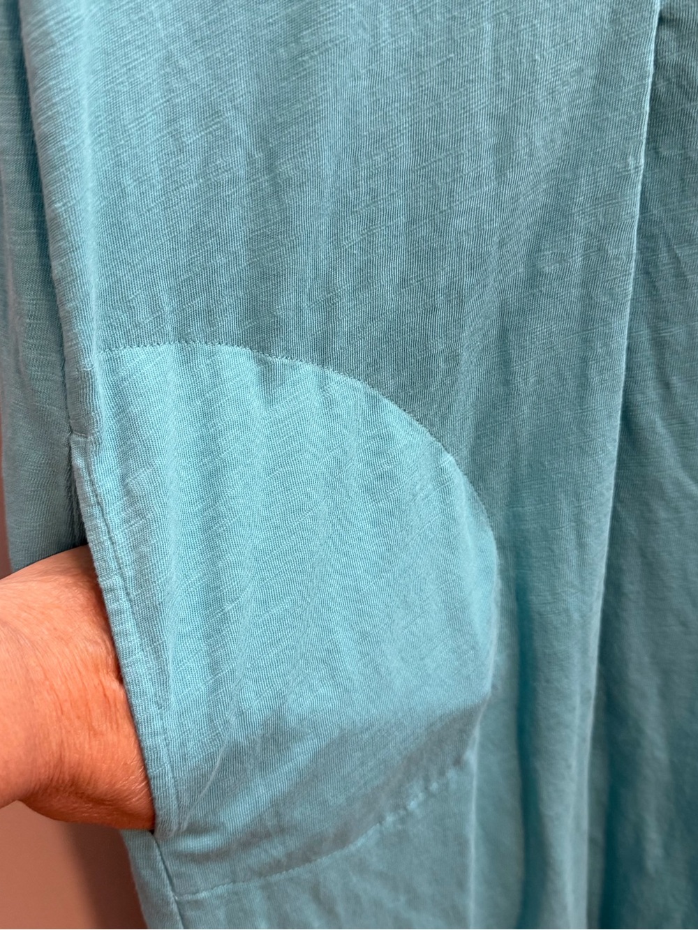 J. Jill Teal Sleeveless Swim Cover-Up Dress - Picture 3 of 6